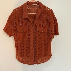Crochet Button-Up
